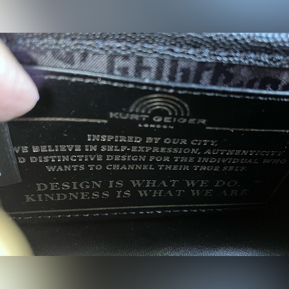 NWOT Kurt Geiger Shoreditch London Crossbody Bag - Picture 7 of 16